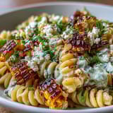 Elote Corn Pasta Cotija