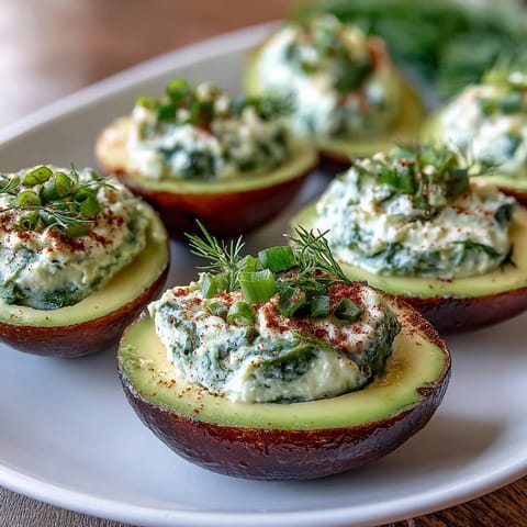 Green Avocado Deviled Eggs