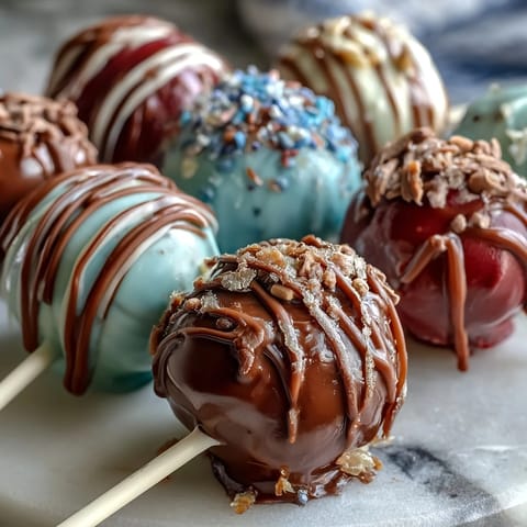 Festive cake pops in school colors with shimmering gold sprinkles celebrate graduation in style.