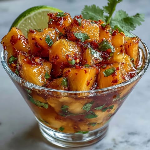 Mango Chile Lime Fruit Cups