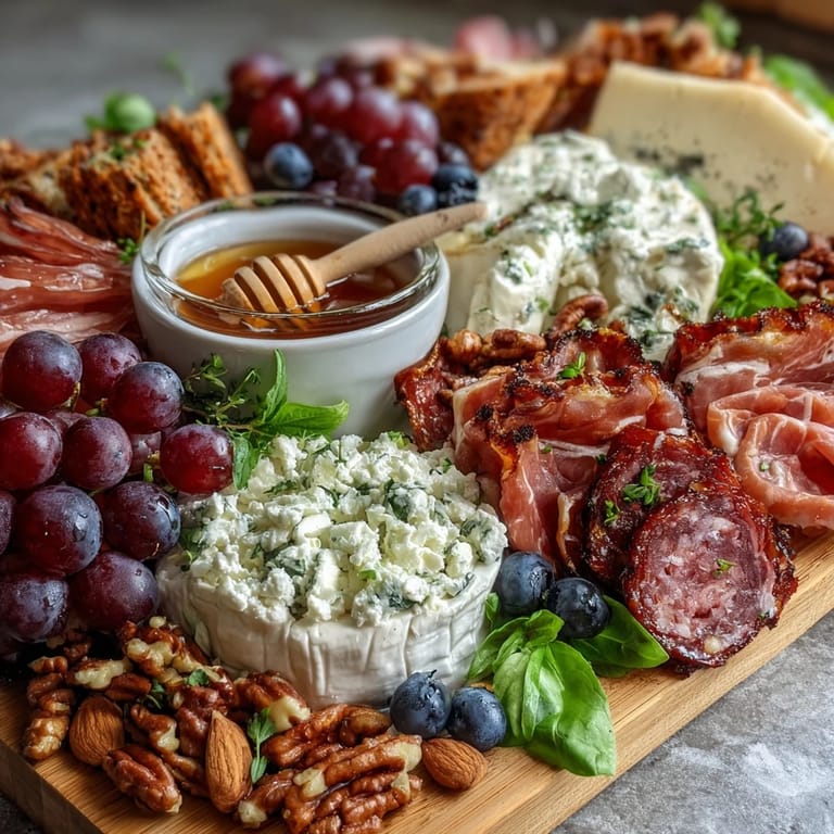 Enjoy this easy, abundant summer charcuterie board filled with fresh fruit.